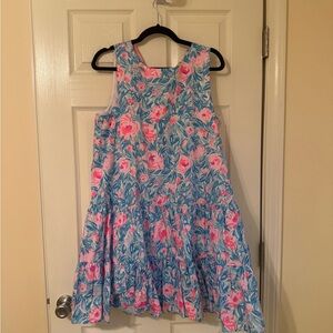 Lilly Pulitzer Pink and Blue Floral Dress